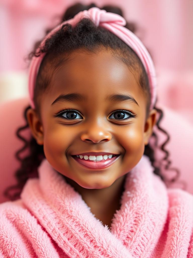 Petite princesse au spa
